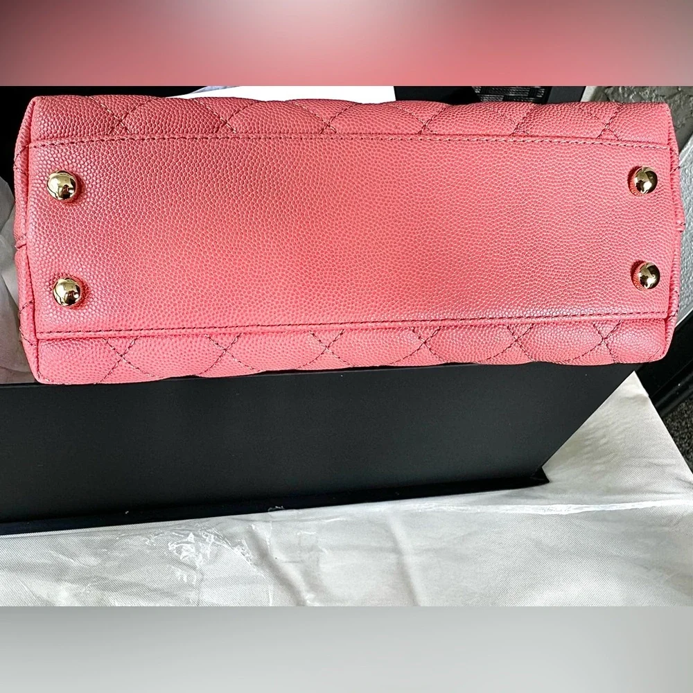 🍓CHANEL Coco Top Handle Mini - Picture 11 of 11